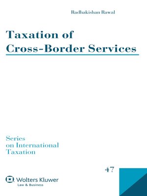 cover image of Taxation of Cross-Border Services
